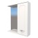 Cabinet-mirror "Pint 60" Right 15 cm x 65 cm x 70 cm
