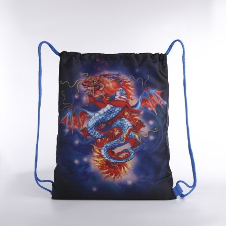 Bag on the lace, the color is blue/multi -colored-1