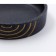 Joy Home soap dish, Polyires, Anthracite with gold