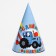 A set of paper utensils, on 6 people "Happy Birthday!", Blue Tractor