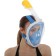 Bradex swimming and snork mask with an action camera mount, blue, size l