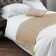 Cover - Sasha "Caspian", size 70 x 230 cm, beige color