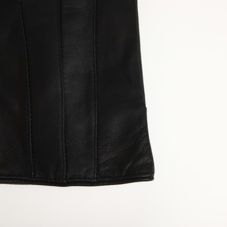 Female gloves, size XL, with insulation, black color-2