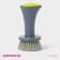 Brush for dishes with a high handle of the cylinder, 7 × 13 cm, color mix