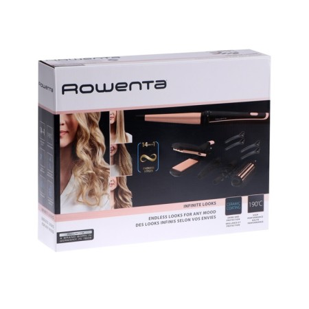 Multistayer Rowenta CF4231F0, 14 in 1, 190 ° C, ceramic coating, black and honey-7