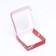 Gift box with a window, red "Holiday" 11.5 x 11.5 x 3 cm