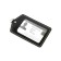Case for passing, badge with pocket, black smooth