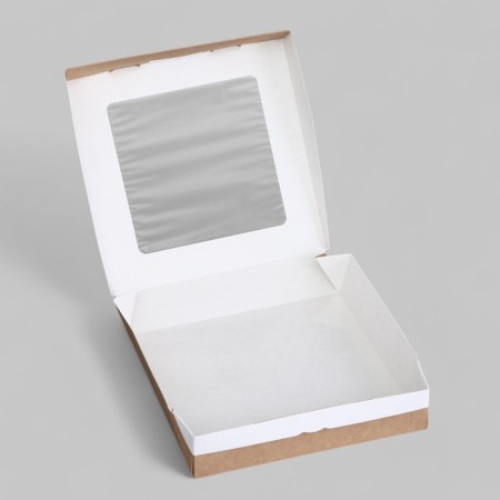 Folding box, craft, 20 x 20 x 4 cm, 1.5 l-2