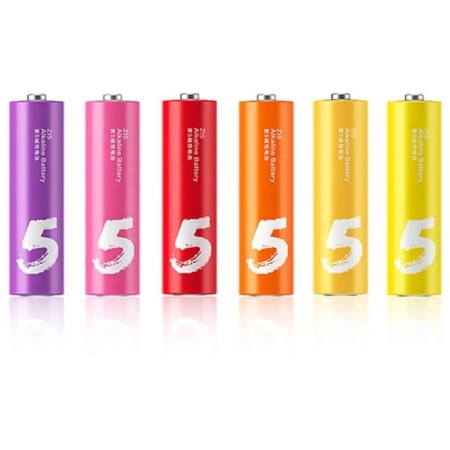 Battery Alkalin Xiaomi Zmi Rainbow Zi5, AA, LR6-24Box, 1.5 V, 24 pcs.-4