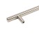 Realing handle, d = 10 mm, m/o 128 mm, color Satin nickel
