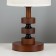 Araz table lamp E27 40W Burgundy 16x16x36 cm Risalux