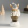 Souvenir Polystone Light "Losik in a cap with gifts and a candle" 7.5x6.5x16 cm