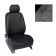 Autorekhly for Mazda 3 hatchback, 2014-2018, black, eco-leather, set