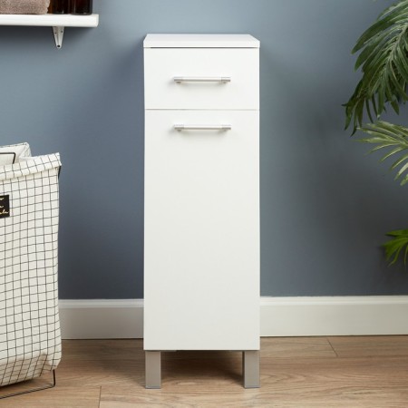 Bathroom for a bathroom with a underwear basket, 34 x 30 x 85 cm-2
