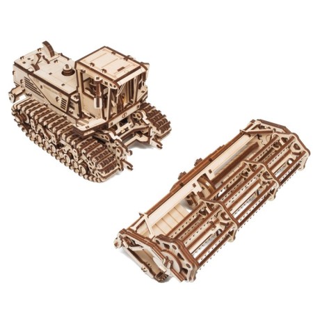 A prefabricated model from wood "Self-propelled KS-150"-9
