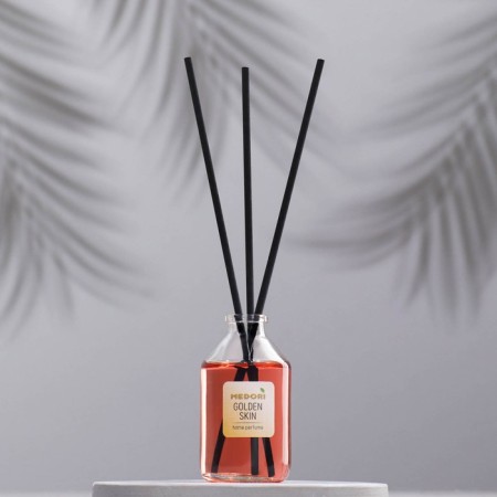 Diffusor aromatic Medori "Golden Skin", 50 ml, thin and bergamot-1