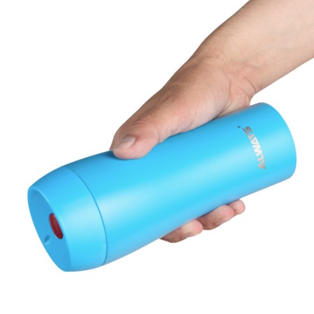 Thermal circle, 450 ml, City Always, retains heat 8 hours, 21 x 7.5 cm, blue-7