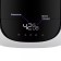 Air humidifier KT-2877-2, ultrasound, 25 watts, 4.6 l, 30 m2, black and white