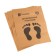 Torso paper rugs in the salon, 40 x 50 cm, set 4 pcs