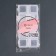 Organizer for decor, 10 cells, 8.7 × 4.3 × 2 cm, the color is transparent