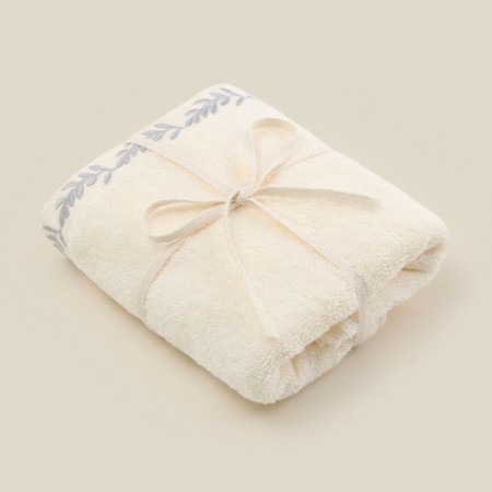 Trure -colored towel SL Home: Floral "Aivori" 90x150 cm, 100% cotton, 550 g/m2-6
