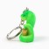 New Year's keychain for keys, voluminous "New Year: a snake with a coin" 2.7 x 8.5 cm