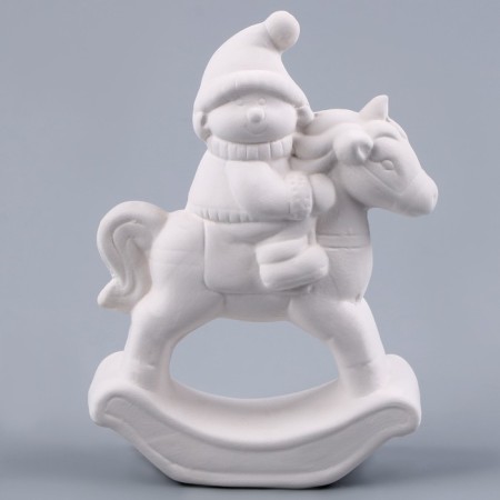 Figure for the painting "Snowman on horseback", brush-2