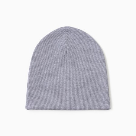 Women's hat, color gray melange, rr 54-56