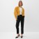 Women's jacket Minaku: Green Trend Mustard color, river 48