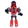 Blaster robot, transforms, shoots soft bullets