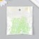 Busina Plastic for creativity "Flower. Stone ice" transparent green 0.6x2.1x2.5 cm