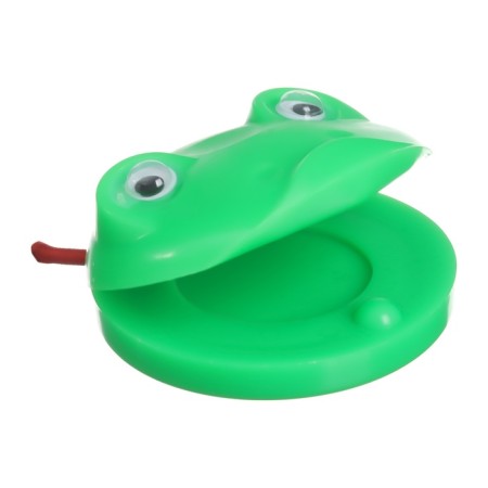 A set of rattles "Frogsat", 3 pcs., Castanets + marakas, color green, crumb I-6