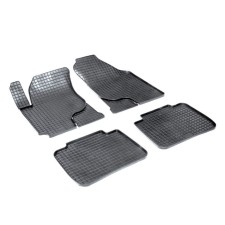 Rubber rugs ’grid’ for Kia Cerato, 2004-2009