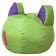 Minh-coat-coat-coat D50/H45 CV green/purple nylon 100% p/e