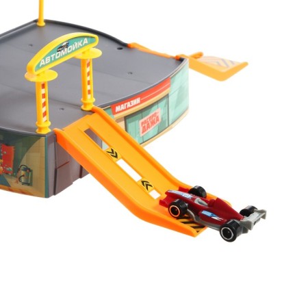 Children's garage "Parking", 1 racing car, accessories-7