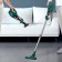Vacuum cleaner KitFort KT-5250, vertical, 120 watts, 0.5 l, green-black