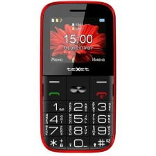 Cell phone Texet TM-B227 Red