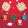 Board game "New Year's Barabum", 2-6 players, 6+