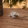 Souvenir "Striped Turtle" wood 8 cm