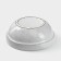 Porcelain plate Nebbia, 600 ml, d = 15.5 cm