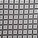 Textile scarf, black color, size 70x70