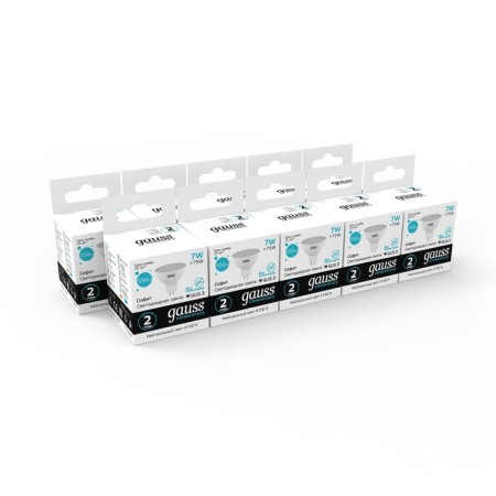 LED LED ELEMENTARY 7W MR16 4100K neutr. Bel. GU5.3 550LM Gauss 13527-6