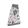 Cat Turtlenge "Cats", size L (DS 32 cm, OG 34-40 cm, Osh 21-26 cm), cotton