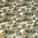 Glossy packaging paper "camouflage", bilateral, 70 x 100 cm