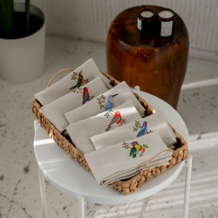 Set of napkins "Plaza", size 43x43 cm, 6 pcs-2