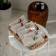 Set of napkins "Plaza", size 43x43 cm, 6 pcs