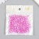Decor for creativity plastic "Half of beads. Lilac" 20 g 0.8x0.8 cm