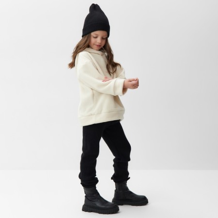 Children's pants Minaku, black color, height 134 cm-1