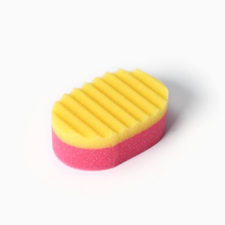 Body sponge "Lily", 12 × 8 × 4.5 cm, mix