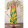 Women's dress, size 50, yellow color